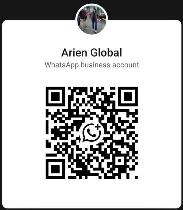 Arien Global WhatsApp QR